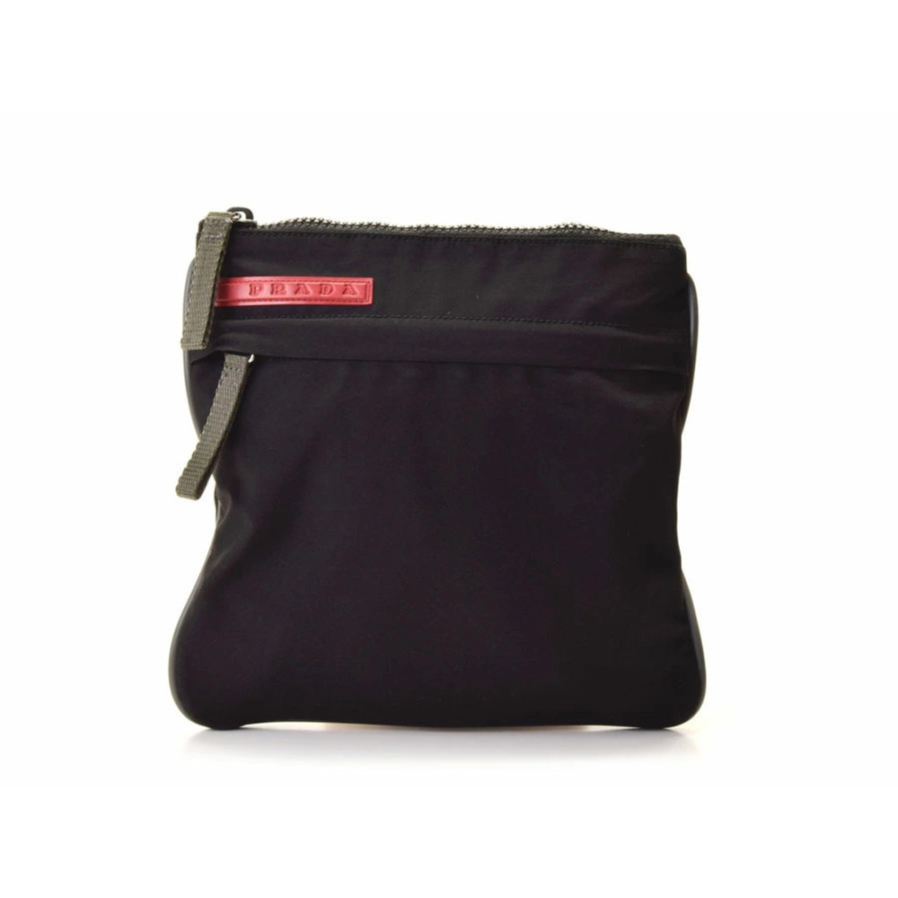 Prada Sport Shoulder Bag signature red logo